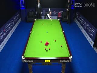 斯諾克世界公開賽第一輪 簡森·肯德里克2-5巴里·霍金斯 20240318