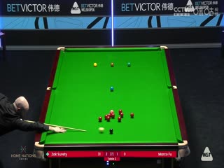斯諾克威爾士公開賽 傅家俊4-3扎克·蘇爾蒂 20240214（李照）