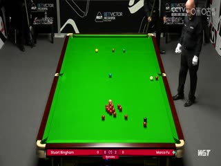 2024斯諾克威爾士公開賽資格賽 斯圖爾特·賓漢姆1-4傅家俊 20240126