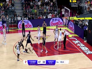 CBA常規(guī)賽第32輪 廣東華南虎VS北京北汽 20240119（楊健、霍楠、佳依）