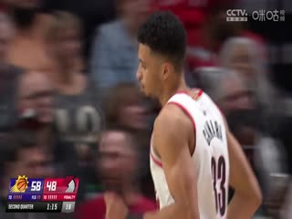 NBA常規(guī)賽 太陽VS開拓者 20231220