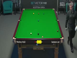 2023斯諾克蘇格蘭公開(kāi)賽 林杉峰4-1安東尼·麥克吉爾 20231214