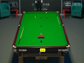 2023斯諾克蘇格蘭公開(kāi)賽 克里斯·沃克林4-0山姆·克雷吉 20231214