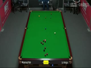 斯諾克 哈馬德·米亞赫1-5劉宏宇 20230727（黑8）