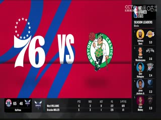 NBA常規(guī)賽 凱爾特人VS76人 20231109