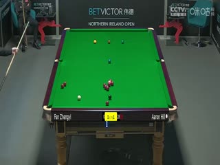 斯諾克 亞倫·希爾4-1范爭一 20231023