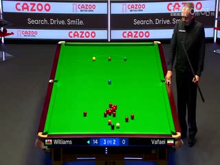 斯諾克 馬克·威廉姆斯6-3侯賽因·瓦菲 20230930（劉昕）