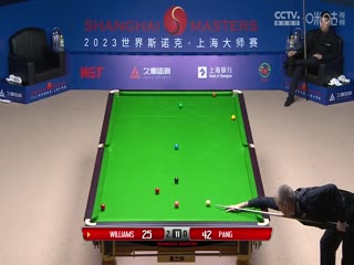 斯諾克 馬克·威廉姆斯6-1龐俊旭 20230912