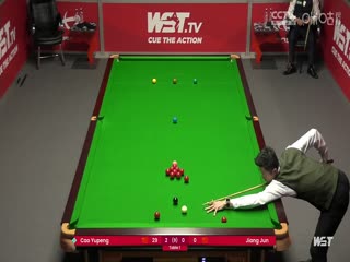 斯諾克 曹宇鵬5-0江俊 20230902