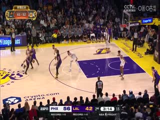 NBA常規(guī)賽 太陽(yáng)VS湖人 20241026