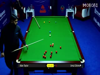 2025斯諾克武漢公開(kāi)賽延期資格賽及64進(jìn)32 烏姆特·迪克梅3-5阿蘭·泰勒 20250824