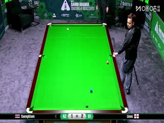 2025斯諾克沙特大師賽第四輪（48進(jìn)32） 諾鵬·?？?-5奧利弗·萊恩斯 20250811