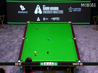2025斯諾克沙特大師賽第二輪（112進80） 邁克爾·霍爾特3-4斯蒂芬·霍爾沃斯 20250809