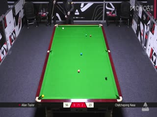2025斯諾克英國(guó)公開(kāi)賽資格賽 艾倫·泰勒4-2查察蓬·納薩 20250628