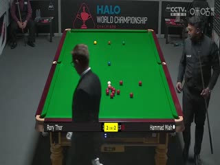 斯諾克世錦賽資格賽128進(jìn)96及96進(jìn)64 涂振龍5-4哈馬德·米亞（第一階段） 20250409