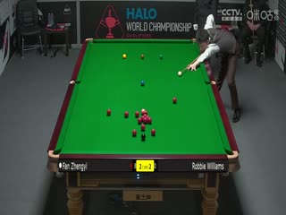 斯諾克世錦賽資格賽64進(jìn)32 范爭一5-4羅比·威廉姆斯（第一階段） 20250413