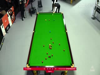 斯諾克德國大師賽32進(jìn)16 阿里·卡特0-5亞歷山大·烏爾森巴赫  20250130