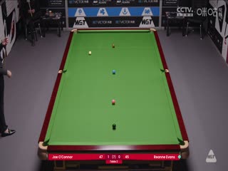 斯諾克威爾士公開賽資格賽 喬·奧康納4-0瑞安·埃文斯 20250205