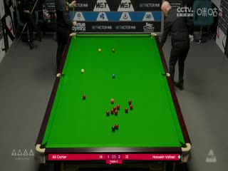 斯諾克威爾士公開(kāi)賽32進(jìn)16 阿里·卡特4-2侯賽因·瓦菲  20250213