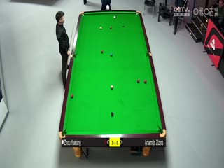 斯諾克德國(guó)大師賽64進(jìn)32 周躍龍5-2阿特米吉斯·齊津斯  20250128