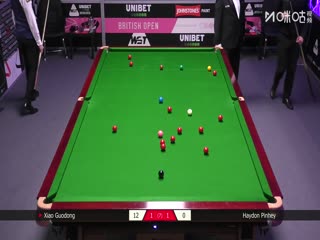 2025斯諾克英國公開賽 肖國棟4-1海頓·平尼 20250923