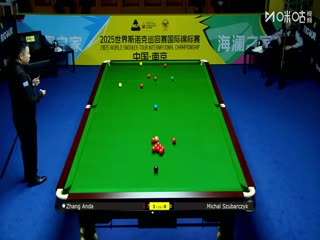 2025斯諾克國(guó)際錦標(biāo)賽延期資格賽第一輪 張安達(dá)6-0米哈烏·蘇巴爾奇克 20251102