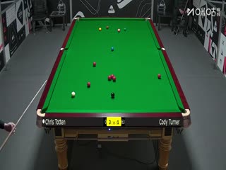 斯諾克英錦賽資格賽 克里斯·托頓6-2科迪·特納 20251122