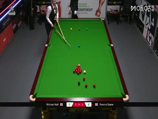 斯諾克英錦賽資格賽第二輪112進80 邁克爾·霍爾特6-5瑞安·埃文斯 20251123