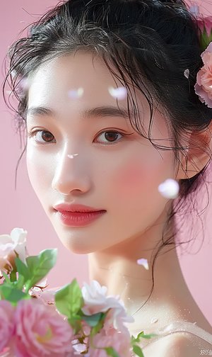 金花瓶楷梅花2杨贵妃